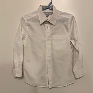 White dress button up